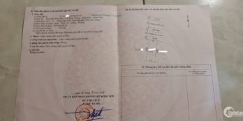 Bán nhanh lô đất mặt đường đôi MBQH 1879 đối diện bệnh viện huyện Đông Sơn.