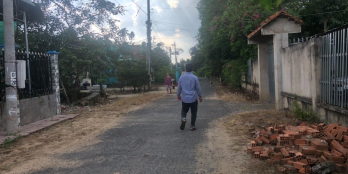 Đất ONT xã Phước Bình nằm trong khu dân cư hiện hữu xây nhà vườn bao đẹp