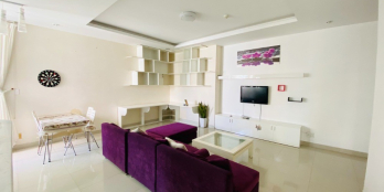 Bán Belleza sổ hồng 88m2: 2PN + 2WC, nội thất decore hiện trạng, lầu cao 2.265tỷ