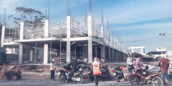 Bán nhà dt 100m2 mặt tiền lộ giới 26m, ngay trung tâm thành phố Trà Vinh