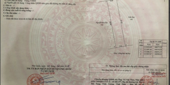 Kinh doanh thua lỗ cần bán gấp lô đất 178.9m² thị trấn Dương Đông, Phú Quốc.