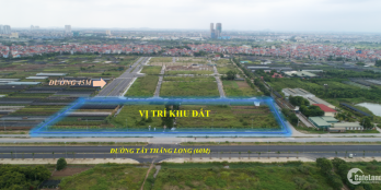 ĐẤT ĐẤU GIÁ TRUNG TÂM QUẬN BẮC TỪ LIÊM HÀ NỘI GIÁ CHỈ TỪ 60TR/M2