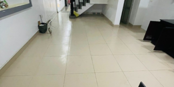 Nhà cho thuê MT đường lớn KDC Trung Sơn.DT: 5x0m trệt 3 lầu st.Giá ; 33t/th.t