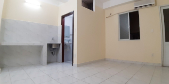 Phòng trọ có máy lạnh, giờ giấc tự do, an ninh yên tĩnh. Gần chợ Tân Mỹ