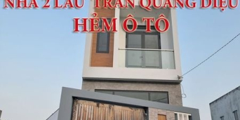 NHÀ 1 TRỆT 2 LẦU 3 PHÒNG NGỦ - HẺM 108/11 TRẦN QUANG DIỆU