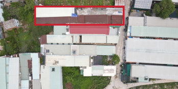 Bán đất phường tân mai, tặng nhà cấp 4 va 9 phòng trọ, ngang 9 x 41m