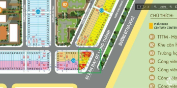 Hot còn 2 căn Shophouse vị trí đẹp nhất dự án Century City - 0969119772