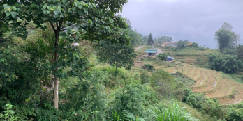 Lô đất view săn mây, diện tích lớn 1200 m2 Sín Chải