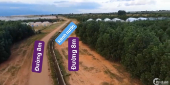 bán lô đất 2 mặt tiền kênh nước lê hồng phong, hòa thắng, dt 7261m2