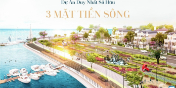 Dự án King bay, Nhơn trạch, 3 mặt giáp sông, bến du thuyền và đường Vành đai 3