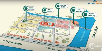 Đất nền Thoại Sơn - An Giang, giá mềm giai đoạn sơ khai