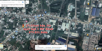 Mặt nằng diện tích lớn ngay ngã ba Mỹ Hạnh 17x33 ( nở hậu 24m)