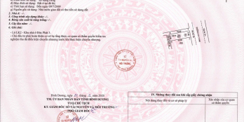 Bán Đất Ngay Ngã 3 Bàu Bàng Chỉ 880 triệu/lô DT 80m2