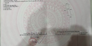 Đất nền đã có sổ Khu vực 4, Thị trấn Đức Hòa, LA