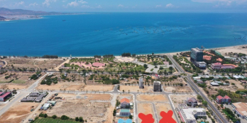 "️SỐC ĐẤT BIỂN LÔ SUẤT NGOẠI GIAO ĐẤT KHU ĐÔ THỊ BIỂN BÌNH SƠN NINH THUẬN