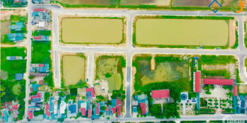 Cần bán  lô đất đấu giá ven thành phố Thanh Hóa, lối đi vào dự án của SunGroup