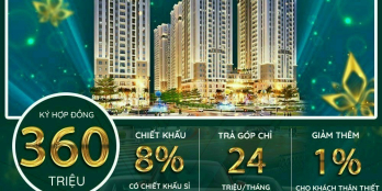 Căn hộ Biên Hoà giá rẻ, gần KCN Amata 73m2 chỉ 360 triệu, đóng 1%/ tháng, CK 8%