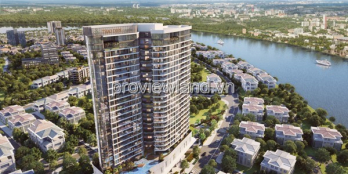 Bán căn hộ Thảo Điền Green, 1PN, 55,3m2, TT 10 đợt, giá chủ đầu tư