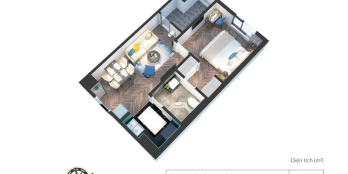 HIẾM, BÁN CĂN 1 NGỦ ALTARA QUY NHƠN 45M2, FULL NỘI THẤT, TẦNG 18 CHỈ 1,5 TỶ