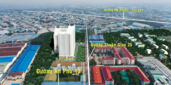 Booking căn hộ rẻ nhất Thuận An, Chỉ TT 225 Triệu sở hữu căn hộ Full Nội Thất