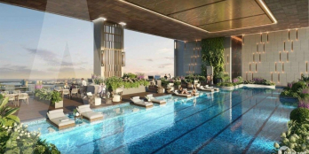 CHỈ 690TR SỞ HỮU NGAY CĂN HỘ KHU PHỨC HỢP THƯƠNG MẠI CÓ HỒ BƠI CHÂN MÂY