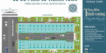 Nhà Phố Vienna Town Bà Rịa, 2.8 tỷ/1Trệt 2Lầu, Trả chậm 12 tháng