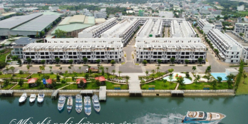 Nhà phố ven sông The Pearl Riverside Bến Lức Long An, chỉ 20 suất nội bộ -CK 10%