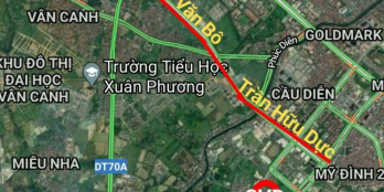 Chính chủ Bán đất dịch vụ, Dt 50m2 khu 6,9ha vân canh, hoài đức, hà nội.