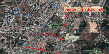 Bán đất quận 9 mặt tiền Hoàng Hữu Nam cạnh trường Mầm Non Tân Phú LH0907016378 M