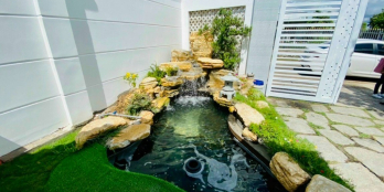 Bán lô đất vườn tặng kèm nhà cấp 4 mới xây Phú Mỹ