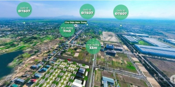 Đất nền ven sông Cổ Cò giá sụp hầm