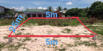 Đất bán ngang 5 dài 25 thổ cư hết đất giá 385 xã truông mít