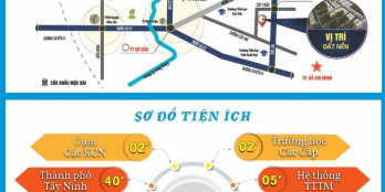 đất khu công nghiệp phước đông 4trieu/ m2