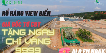 TẶNG NGAY 1 CHỈ VÀNG KHI VÀO CỌC 1 TRONG 6 NỀN GIÁ NỘI BỘ CĐT - DỰ ÁN HAMUBAY