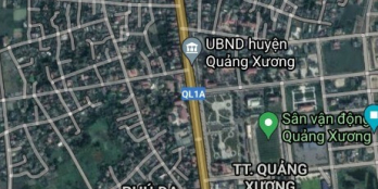 Cần tiền bán gấp lô đầu ve ngay TT Quảng Xương, Giá cắt lỗ.