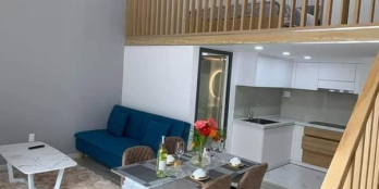 Căn hộ gác lửng xuất hiện tại CMT8 quận 3 giá  1 tỷ 5