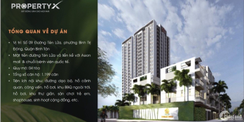 Căn hộ cao cấp chuẩn 5*, giá CĐT tại Bình Tân, thanh toán theo tiến độ 3 năm