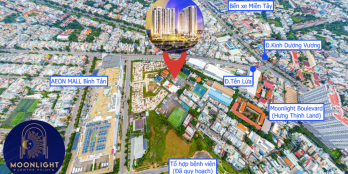 MỞ BÁN ĐỢT 1 CĂN HỘ MOONLIGHT CENTRE POINT QUẬN BÌNH TÂN Thanh toán trước 540tr