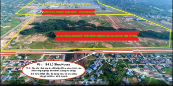 Chuẩn bị mở bán Dãy Shophouse Đất Hồng Tiến, đối diện KCN, giá đầu tư