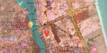 Bán đất 100% thổ cư, ngay trung tâm Xã Cam Hải Đông, view đầm Thủy Triều, Cam Lâ