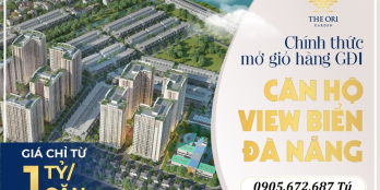 Còn 20 suất đặt chỗ quỹ căn độc quyền căn hộ thương mại The Ori Garden