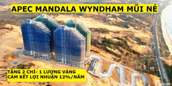 Apec Mũi Né Tặng 2 Chỉ - 01 Lượng Vàng Căn 1PN- 1.3 Tỷ; 2PN-2.7 Tỷ-View Biển