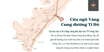 Dự án LAVIDA - Vũng Tàu bán căn LK10 . hướng Tây Bắc . Cạnh lối thoát hiểm