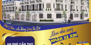Mua nhà 1 trệt 2 lầu trung tâm TP Cần Thơ nhận ngay xe SH 125i