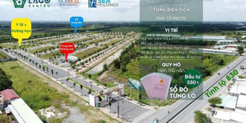 Lago Centro - Đất nền hạ tầng hoàn thiện , sổ đỏ trao tay chỉ 1.1 tỷ