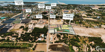 Đất MT đường Võ Thị Sáu. Chợ, trường học, UBND hiện hữu. Tiện KKD, buôn bán.