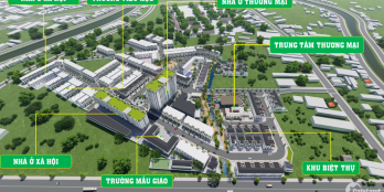 Chung cư xã hội dự án Khu đô thị Sinh Thái Ecocity Cần Thơ