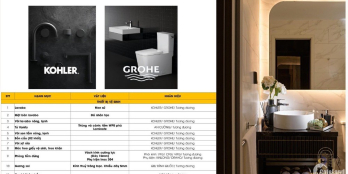 Nội thất căn hộ Moonlight Centre Point tại Aeon Mall Bình Tân đạt chuẩn cao cấp