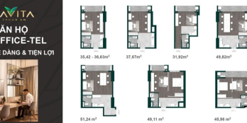 Office Tel Lavita Thuận An, dự án chuẩn resort 5 sao nằm mặt tiền Ql 13