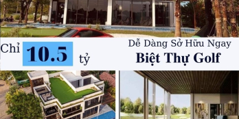 Biệt Thự Golf chỉ 10.5 Tỷ đang Góp, Căn Góc tại Nova Phan Thiết